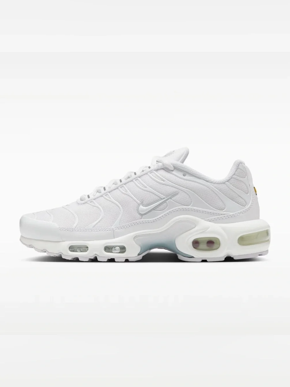 Nike Air Max Plus- Men’s Triple White. 604133-139 Sneakers